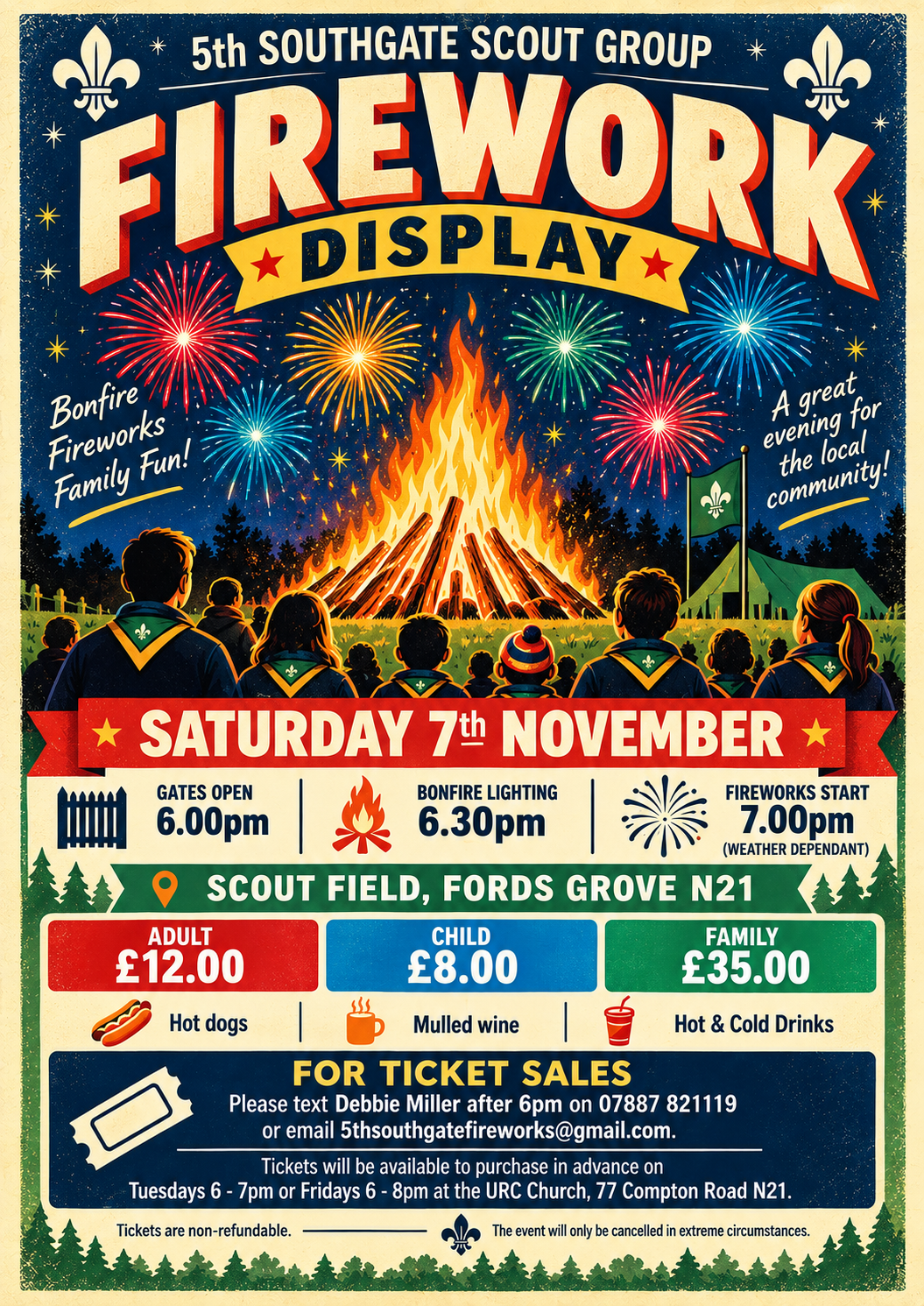 Fireworks leaflet 2026